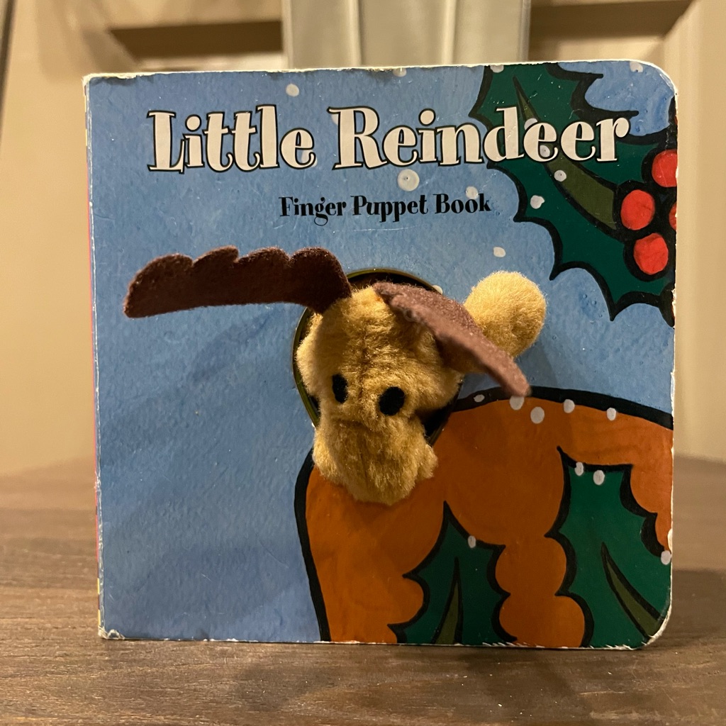 Little Reindeer Puppet Book